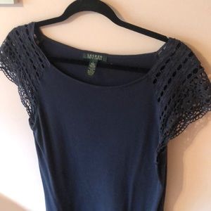 Navy knit dress Ralph Lauren 🧸